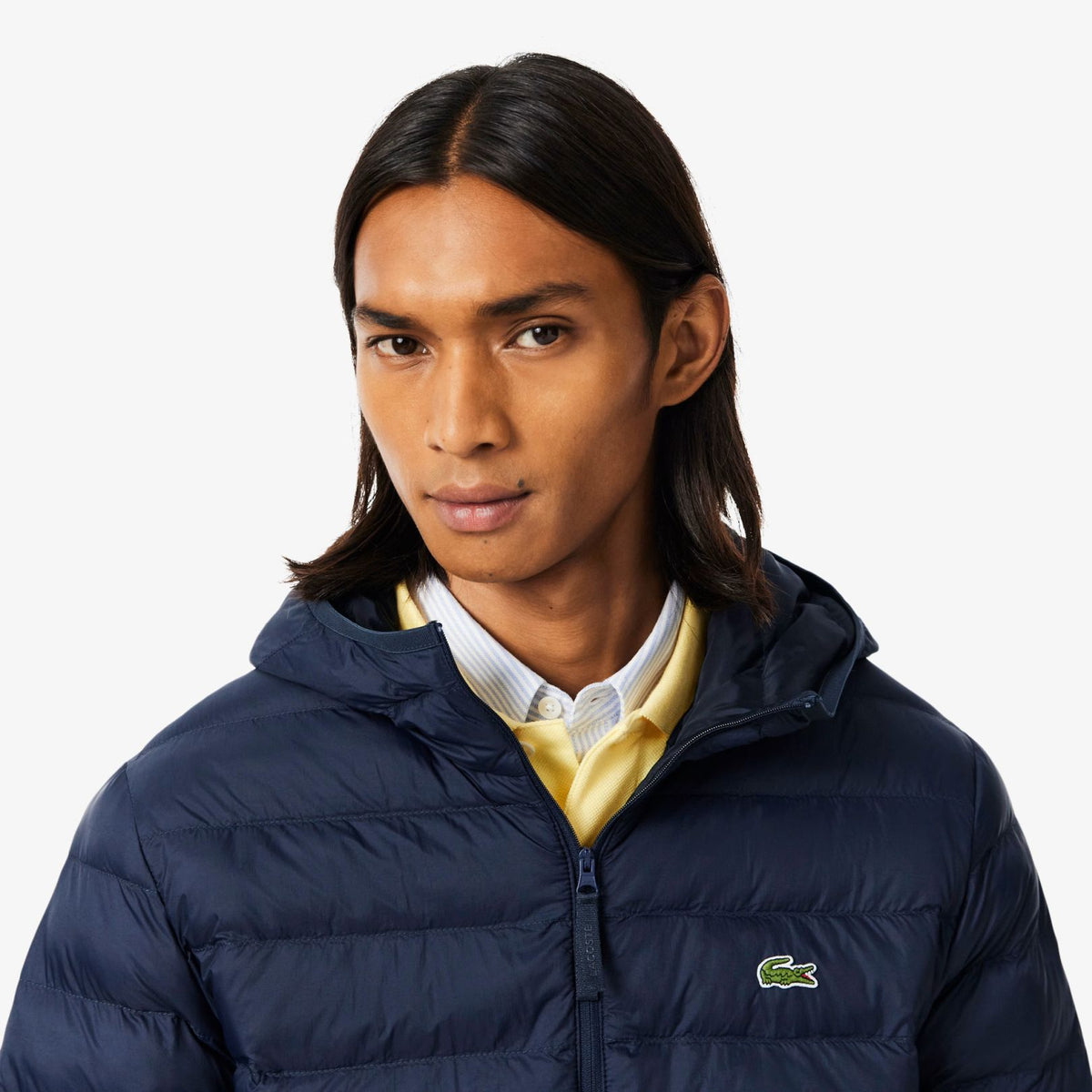Lacoste dunjakke navy
