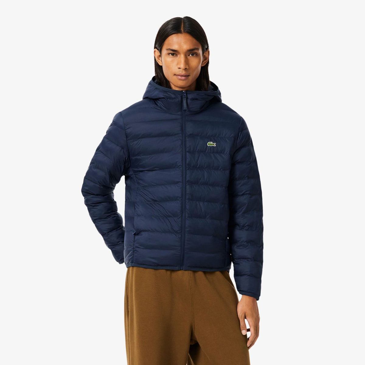 Lacoste dunjakke navy