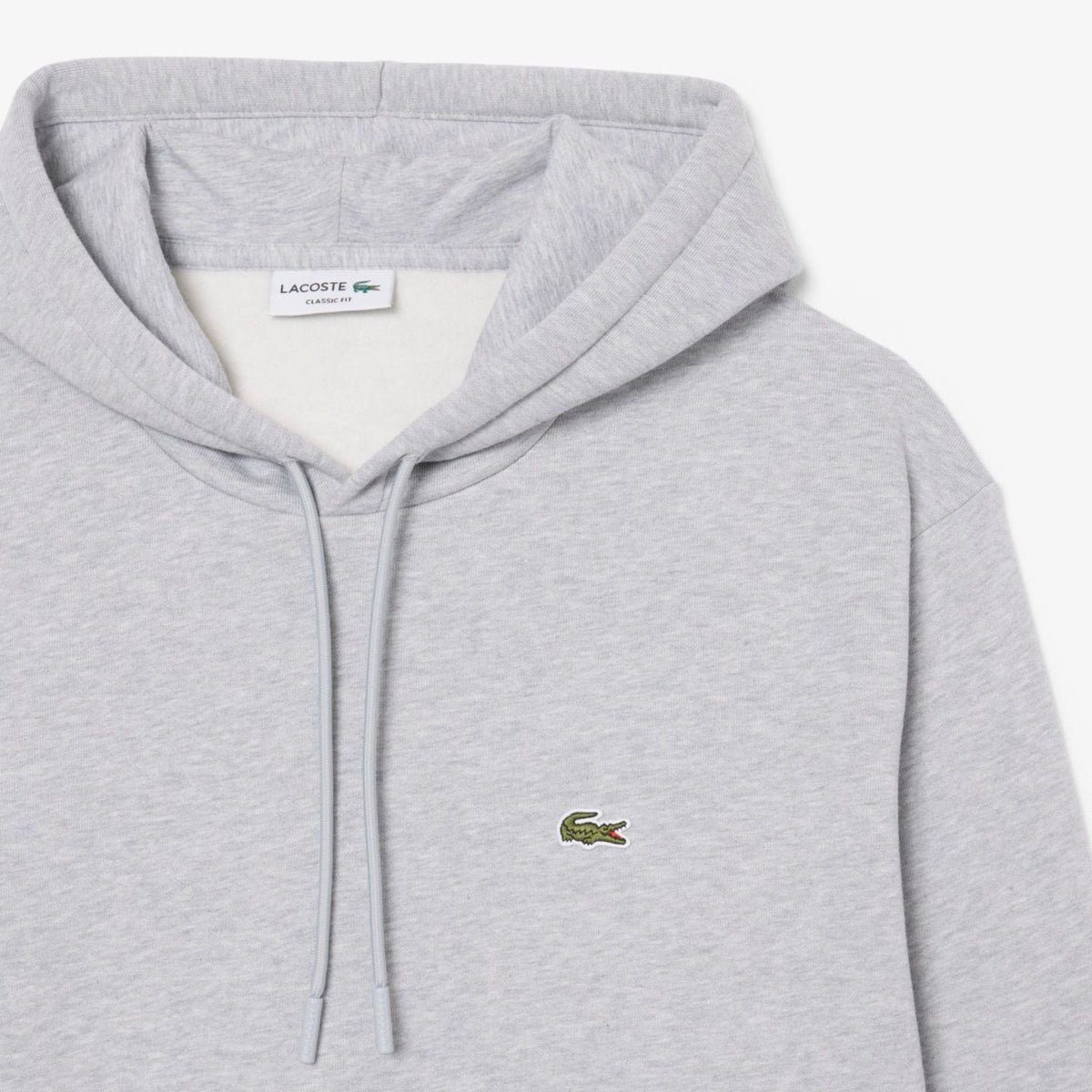 Lacoste Fleece Hoodie Grå