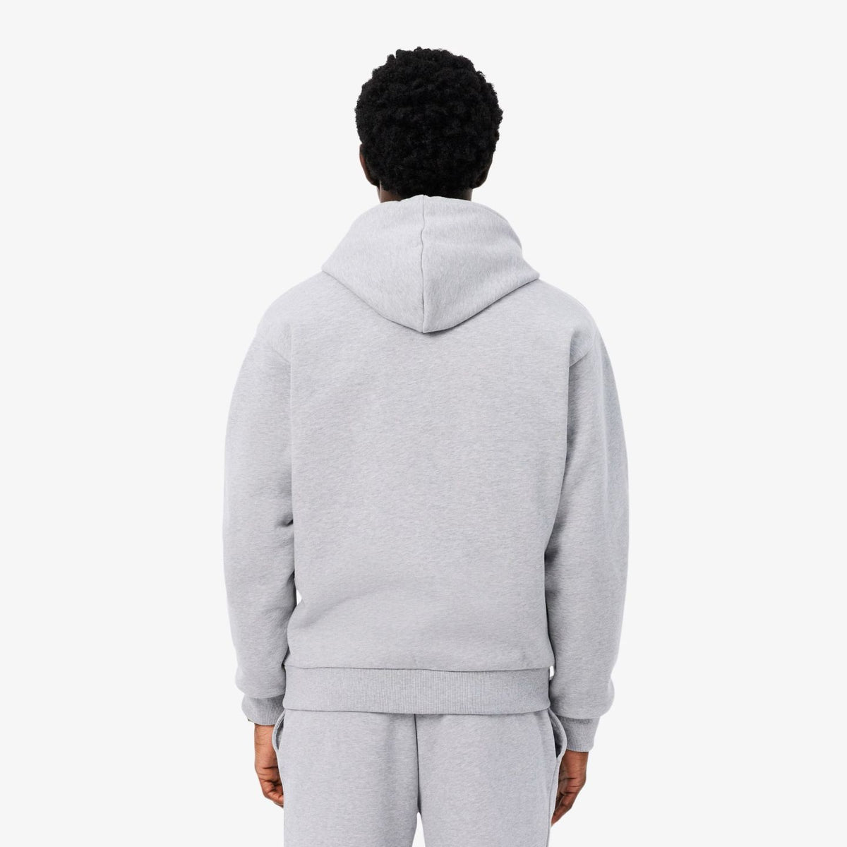 Lacoste Fleece Hoodie Grå