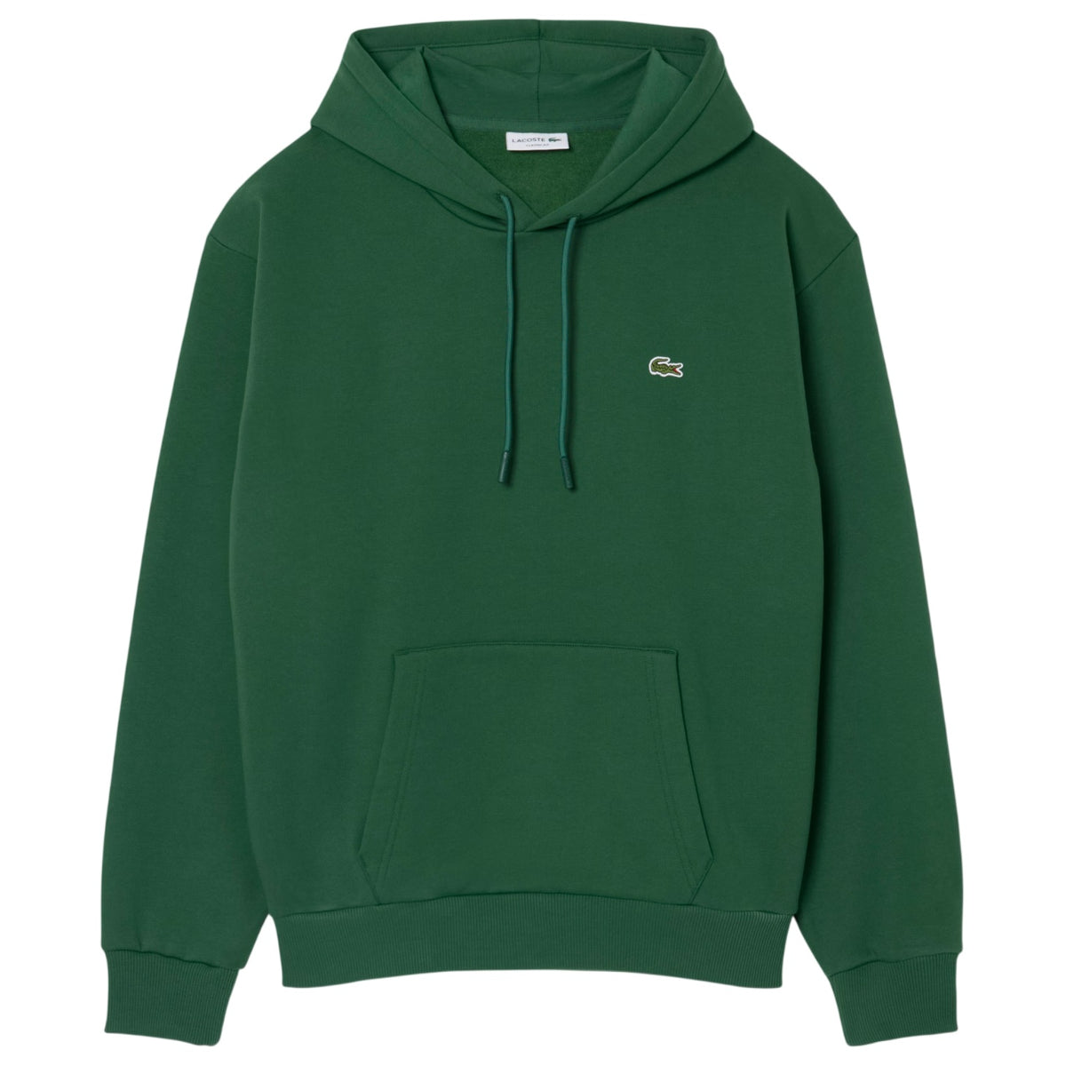 Lacoste fleecehættetrøje grøn
