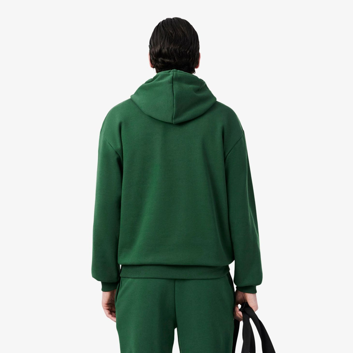 Lacoste fleecehættetrøje grøn