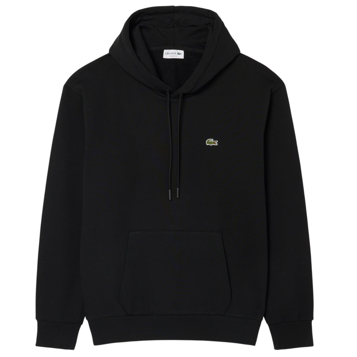 Lacoste Fleece Hættetrøje Sort
