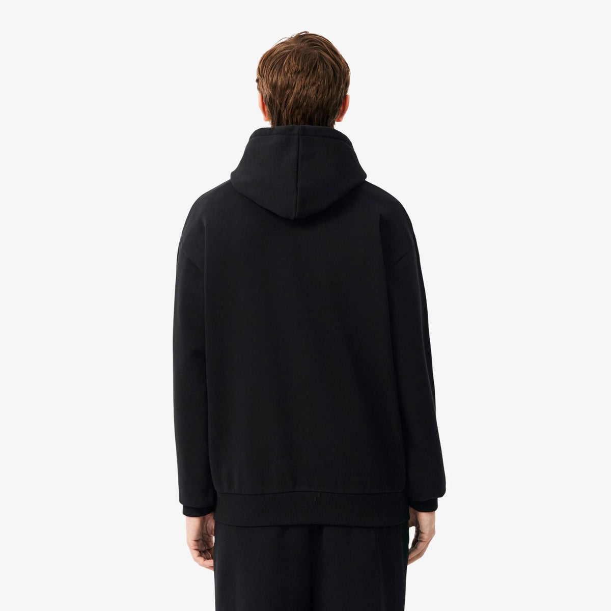 Lacoste Fleece Hættetrøje Sort