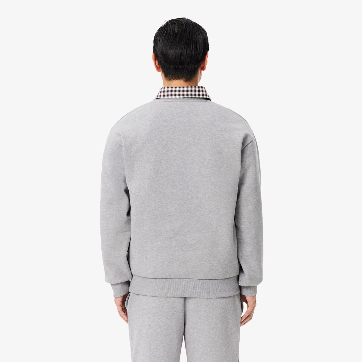 Lacoste fleece-trøje grå