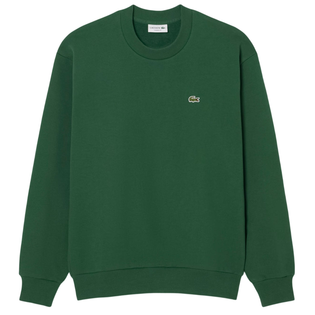 Lacoste fleece-trøje grøn