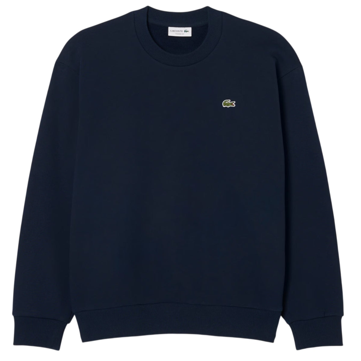 Lacoste fleece-trøje marineblå