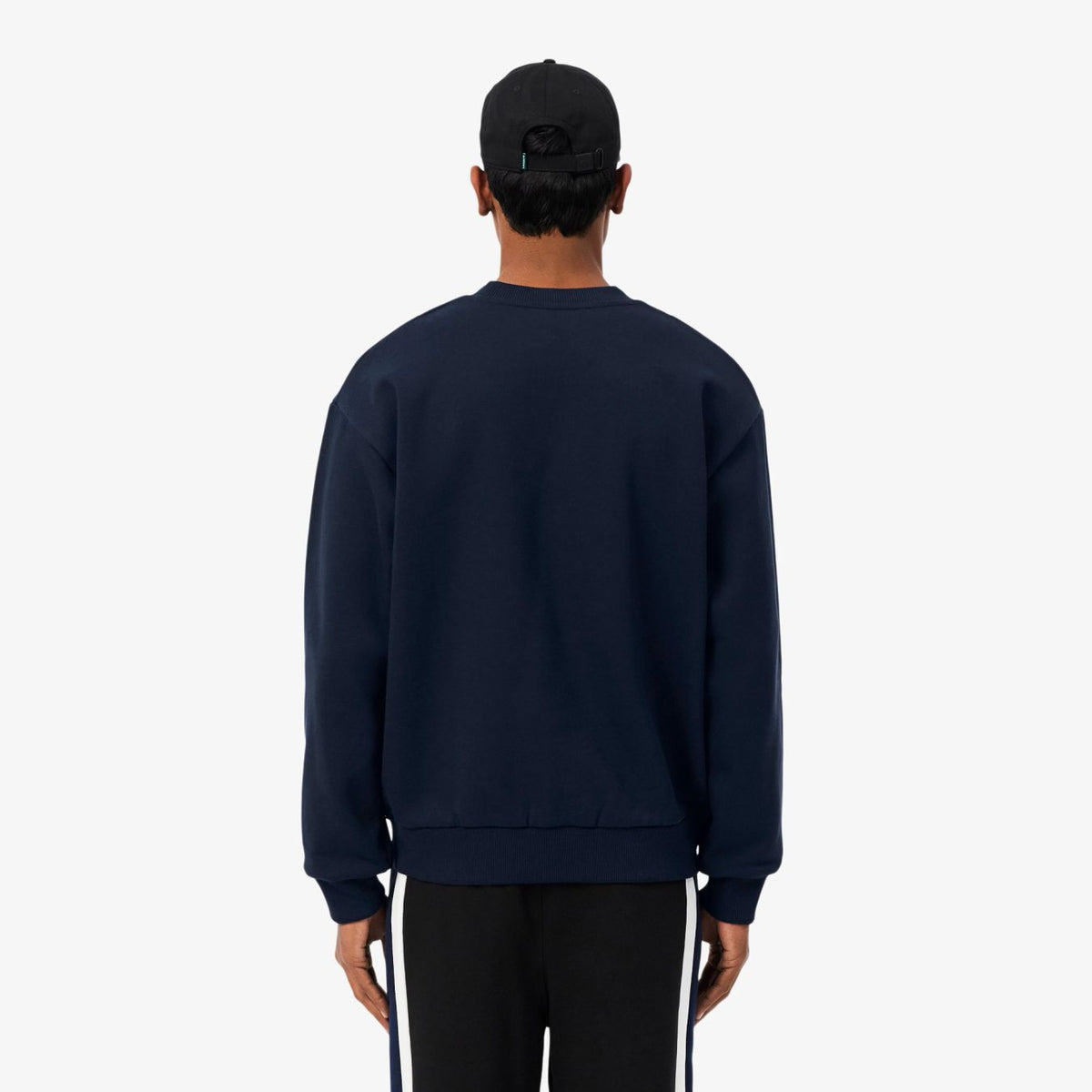 Lacoste fleece-trøje marineblå