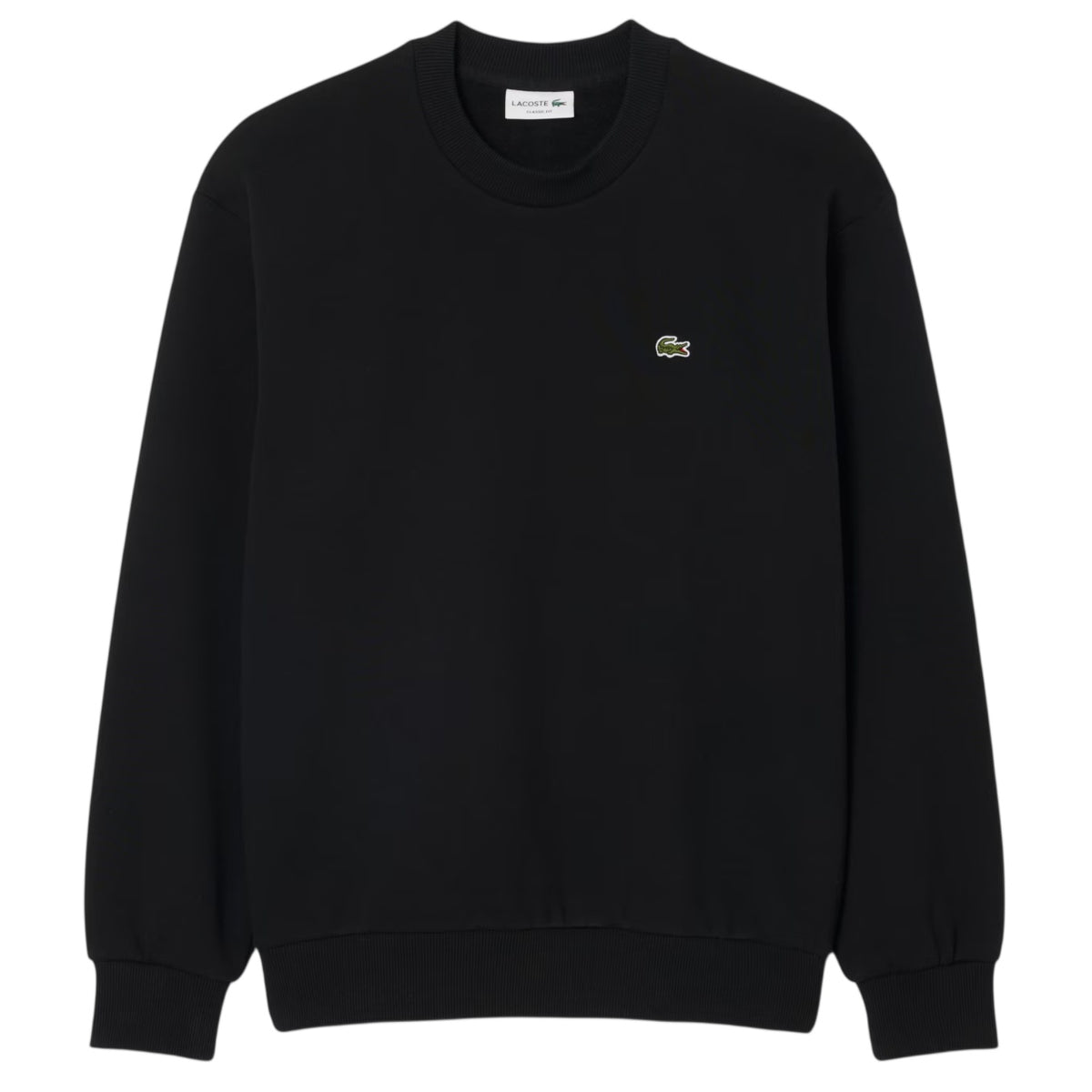 Lacoste Fleece Sweatshirt Sort