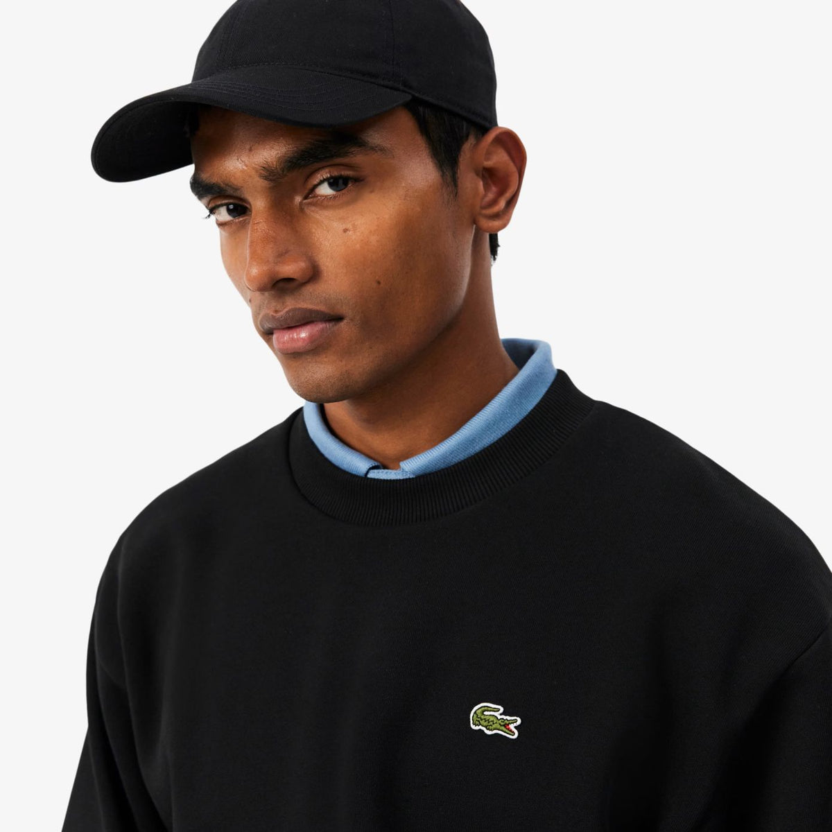 Lacoste Fleece Sweatshirt Sort