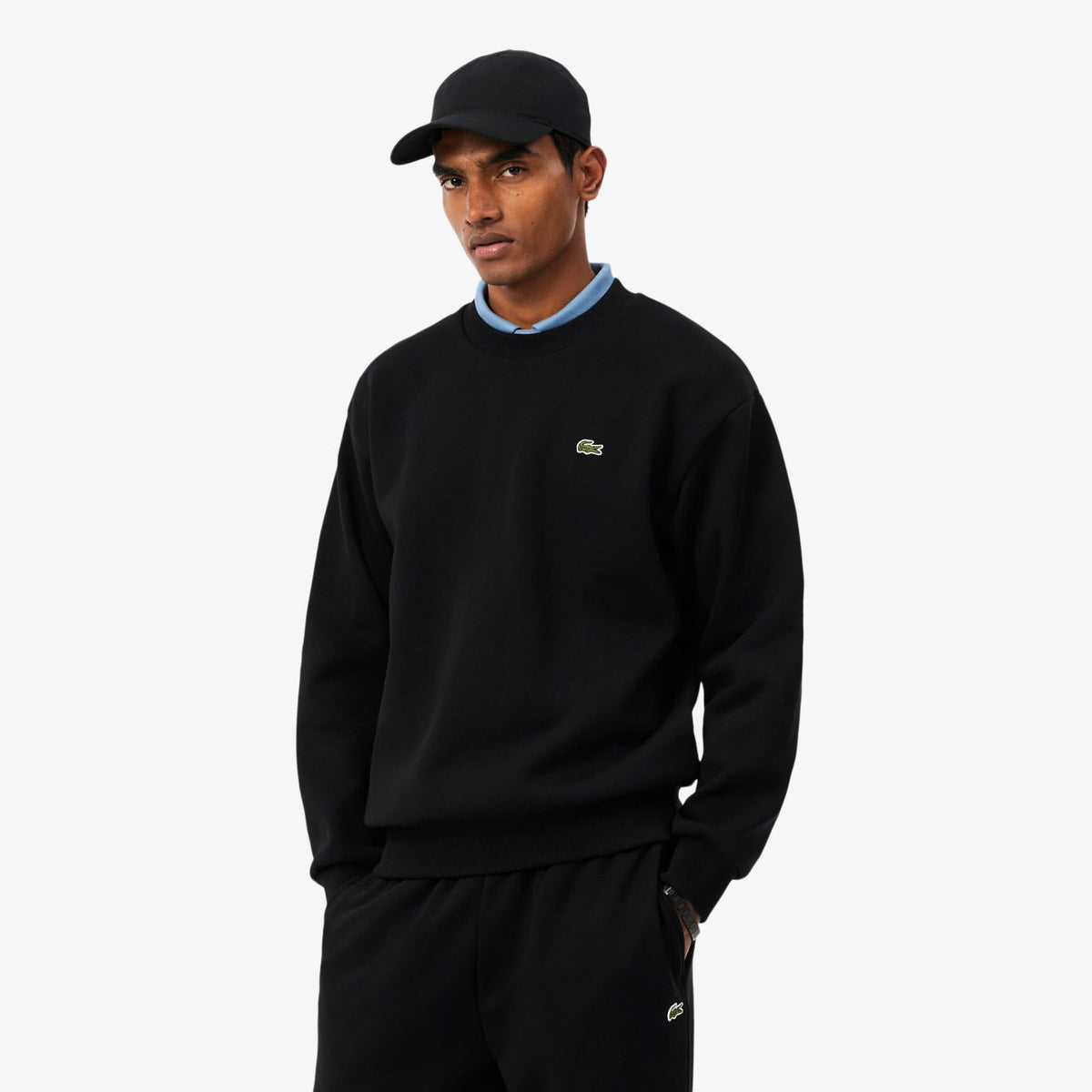 Lacoste Fleece Sweatshirt Sort