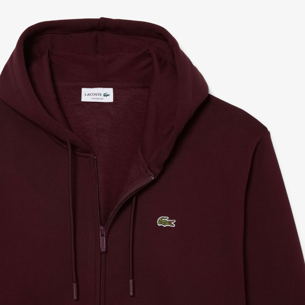 Lacoste Fleecevest bordeaux