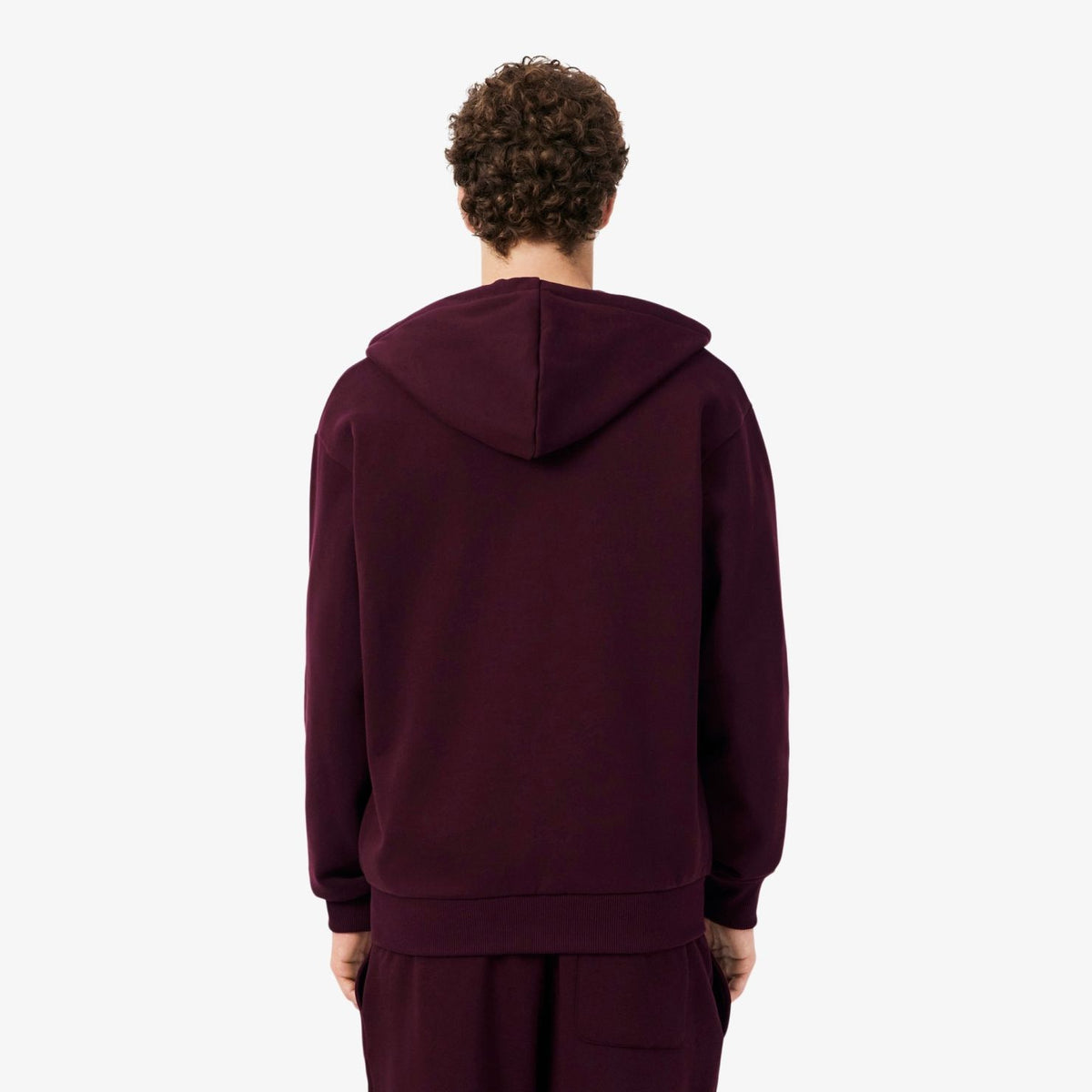 Lacoste Fleecevest bordeaux