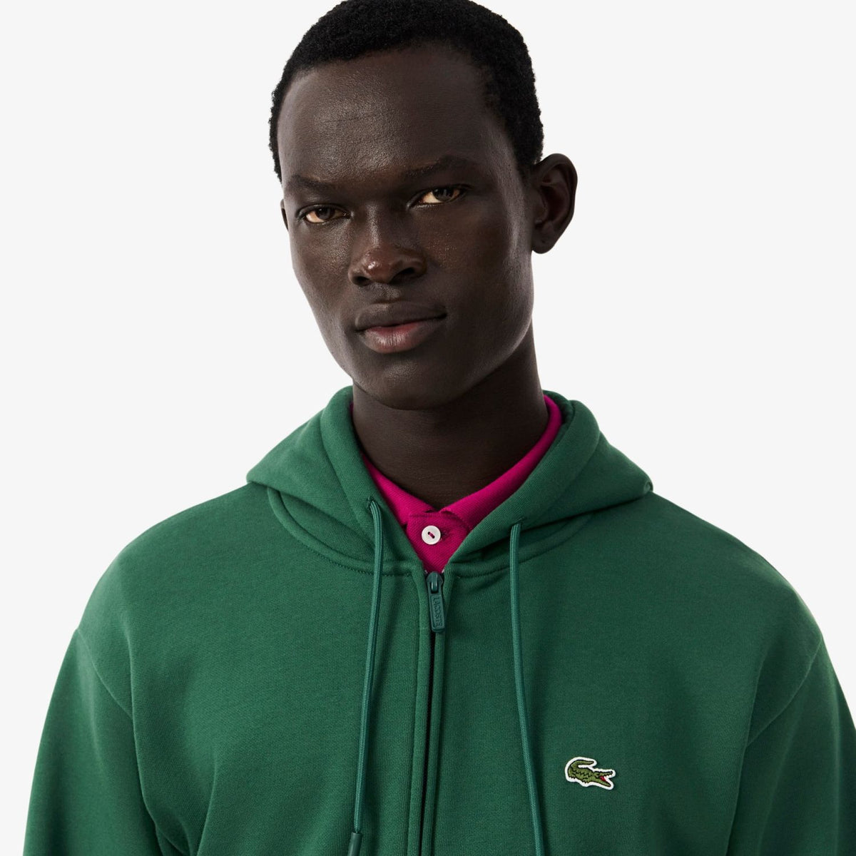 Lacoste Fleecevest Grøn