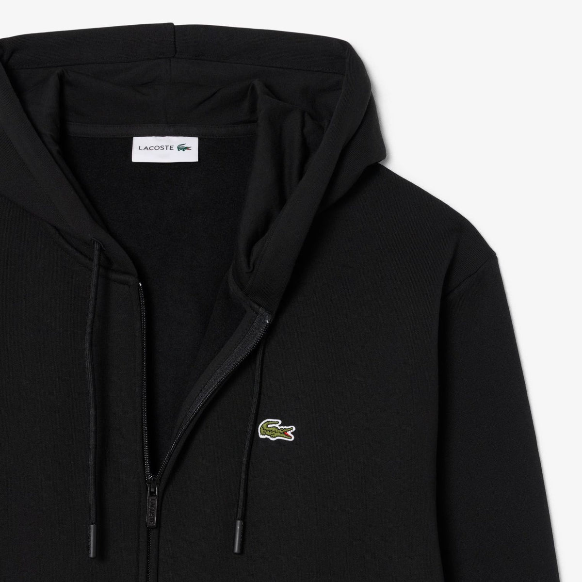 Lacoste fleecevest sort