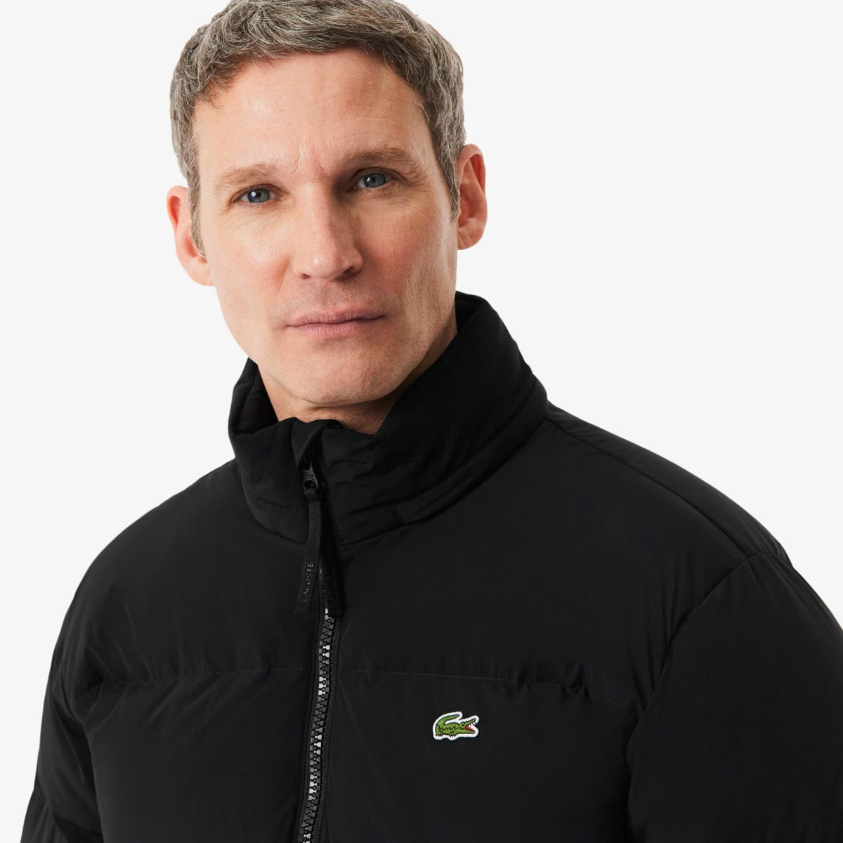 Lacoste Hætte-dunjakke Sort