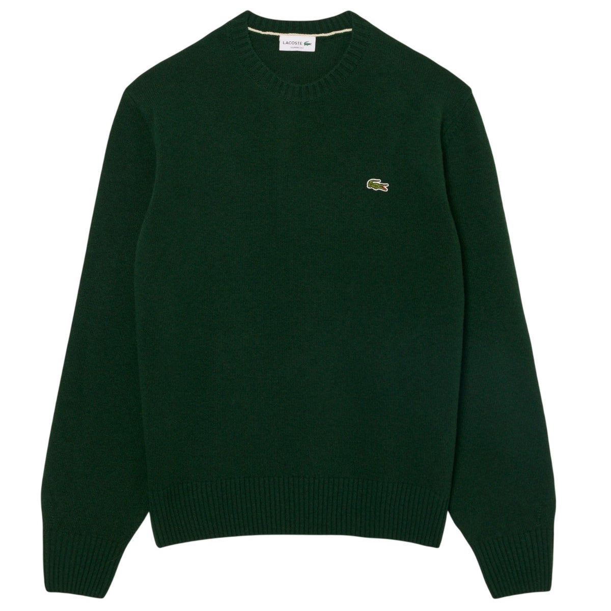 Lacoste Striktrøje Mørkegrøn