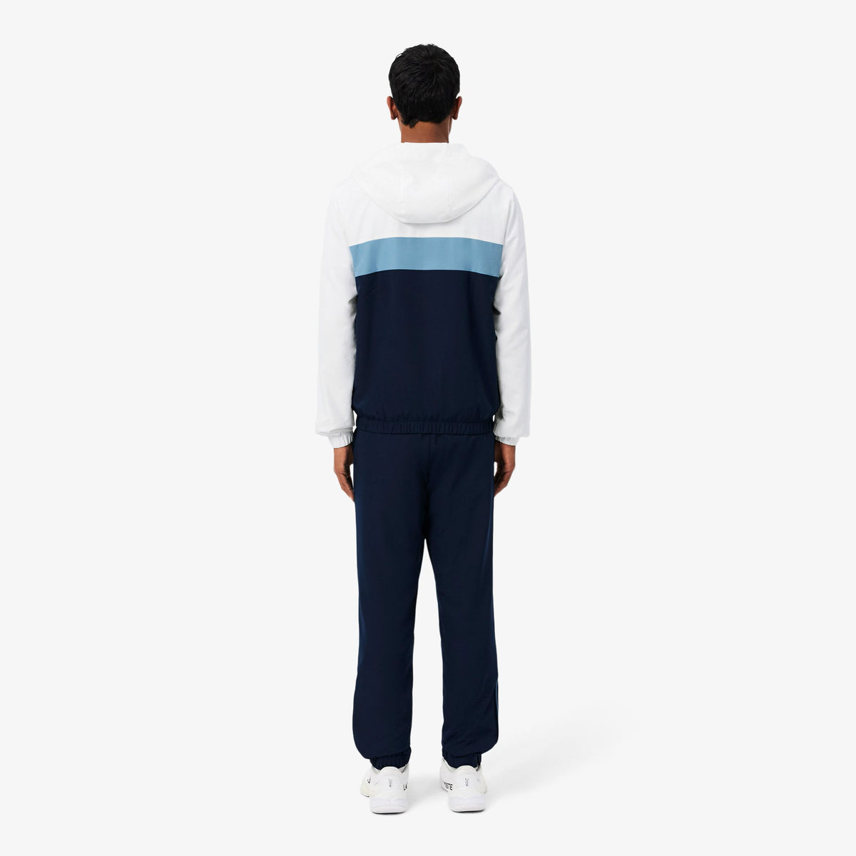 Lacoste Monogram Træningsdragt Marine/Hvid