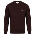 Lacoste striktrøje bordeaux