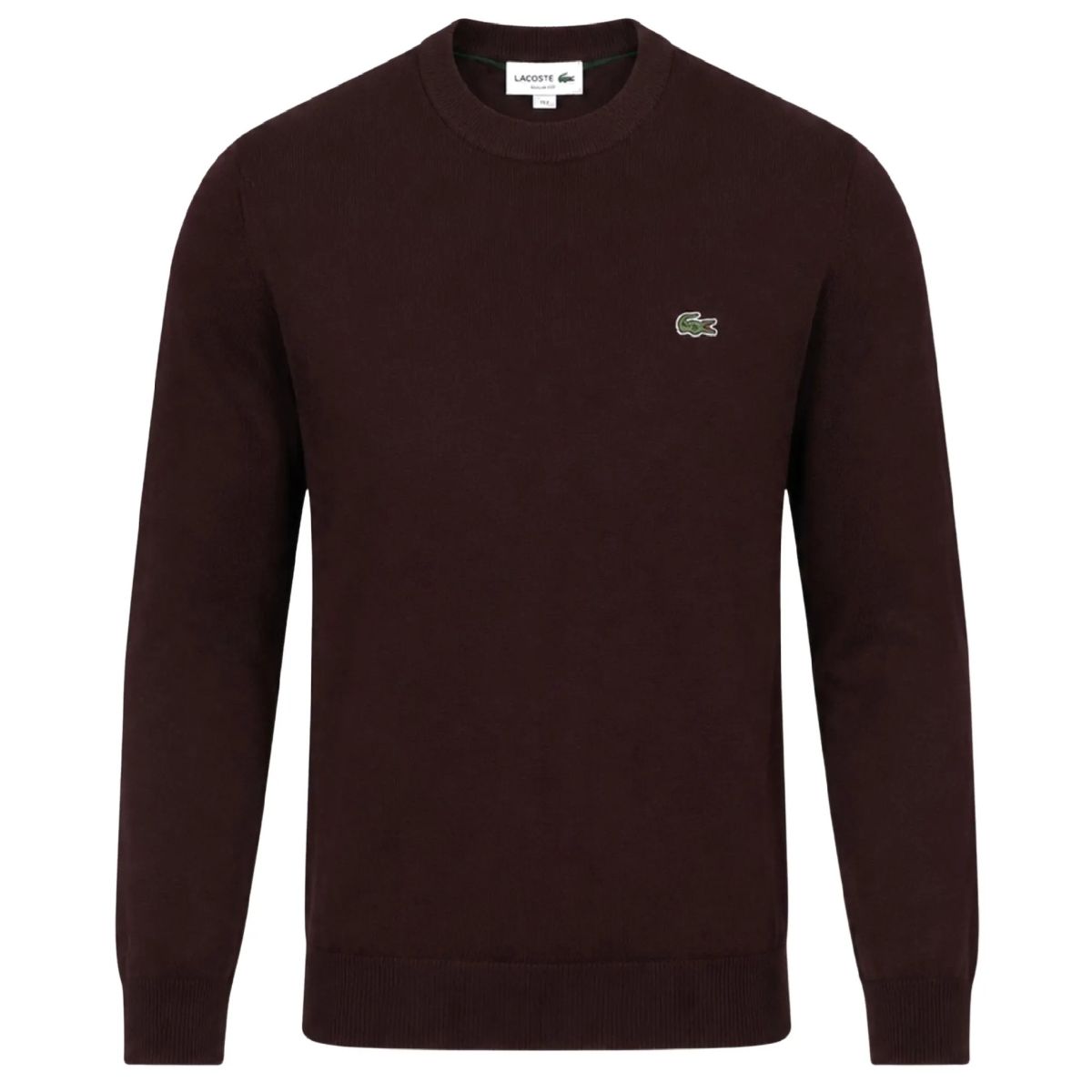 Lacoste striktrøje bordeaux