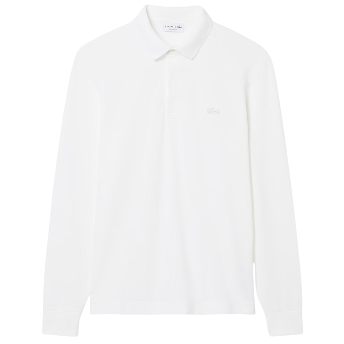 Lacoste Smart Paris langærmet polo hvid