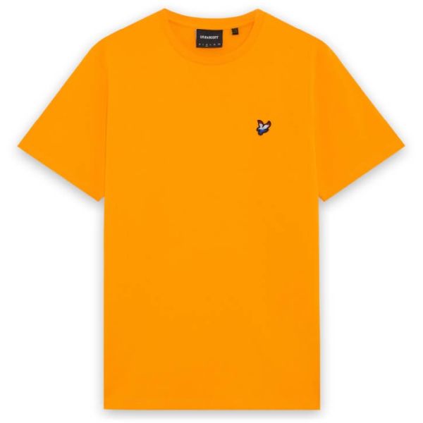 Lyle & Scott Flag Eagle T-shirt Oranje