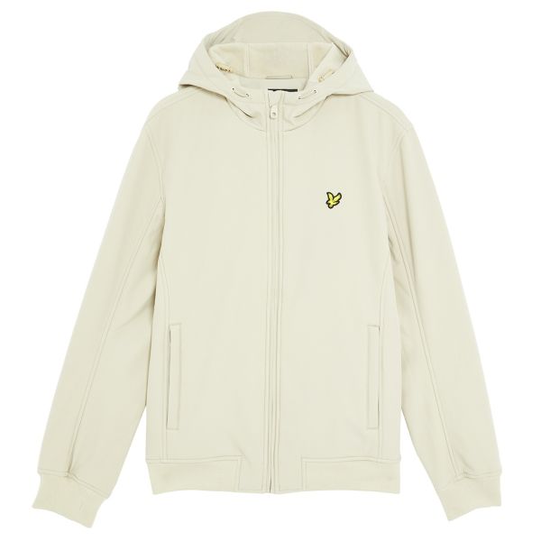 Lyle & Scott Fleece Back Softshell Jack Beige