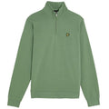 Lyle & Scott Loopback Quarter Zip Sweater Groen