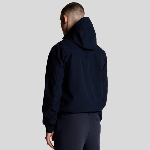 Lyle & Scott Mesh Back Softshell Jack Navy