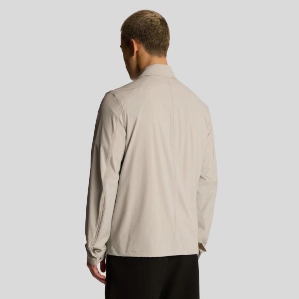 Lyle & Scott Nylon Pocket Overshirt Grijs