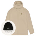 Lyle & Scott vatteret jakke beige
