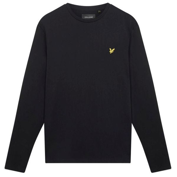 Lyle & Scott Plain Longsleeve T-shirt Zwart