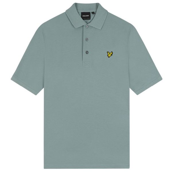 Lyle & Scott Plain Polo Blauw