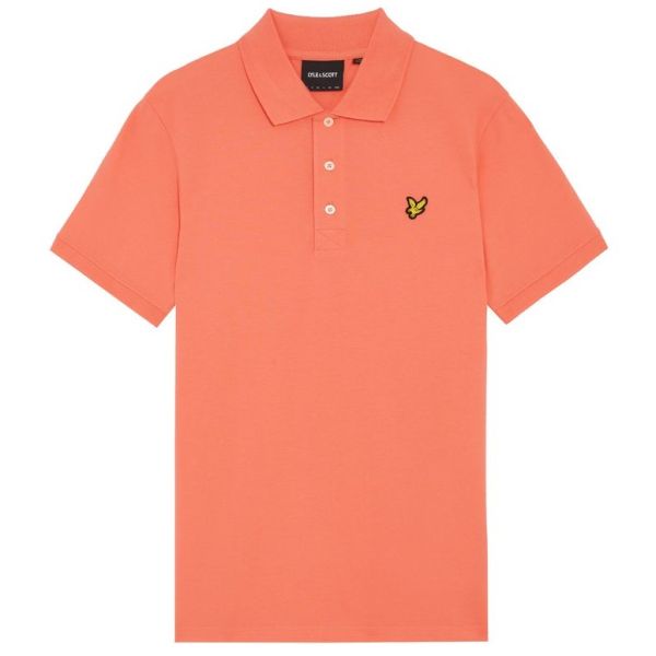 Lyle & Scott Plain Polo Peach