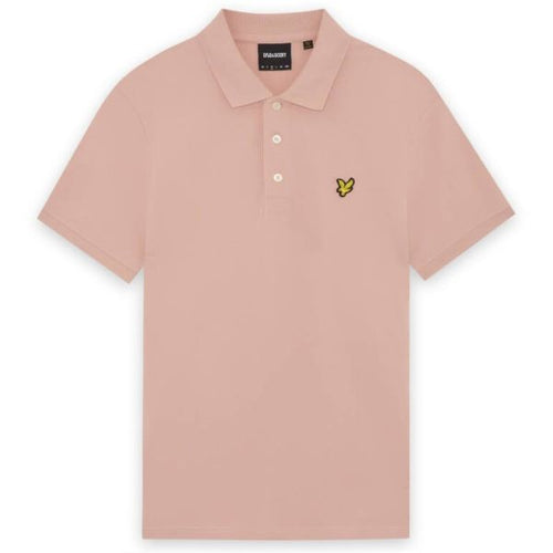 Lyle & Scott Plain Polo Peach