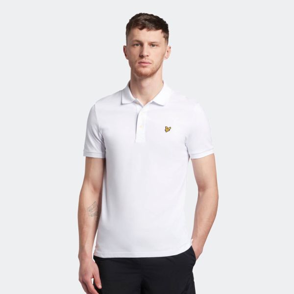Lyle & Scott Plain Polo Wit