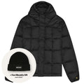 Lyle & Scott quiltet jakke med paneler sort