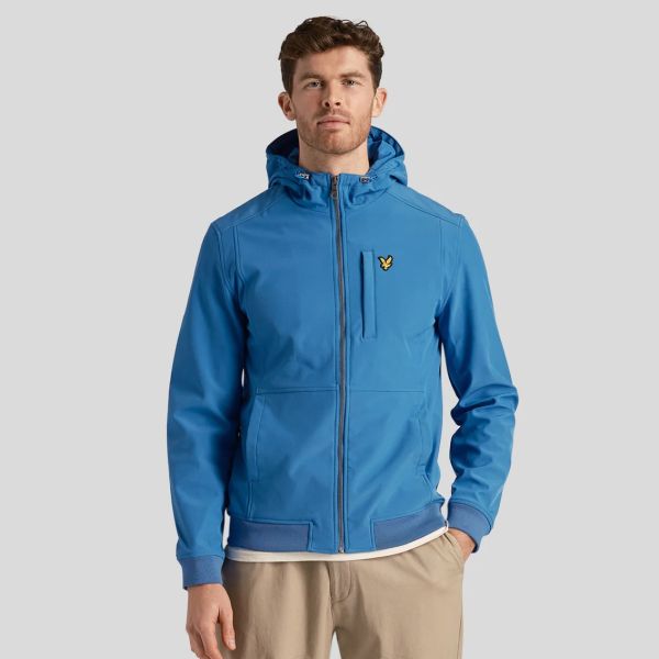 Lyle & Scott Softshell Jack Blauw
