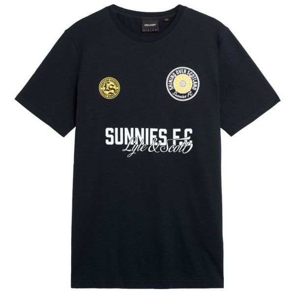 Lyle & Scott Sunnies FC Graphic T-shirt Navy