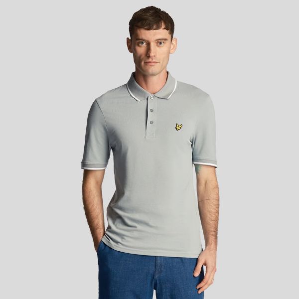 Lyle & Scott Tipped Polo Blauw