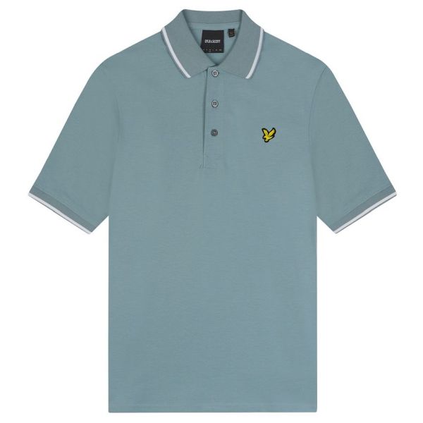 Lyle & Scott Tipped Polo Blauw