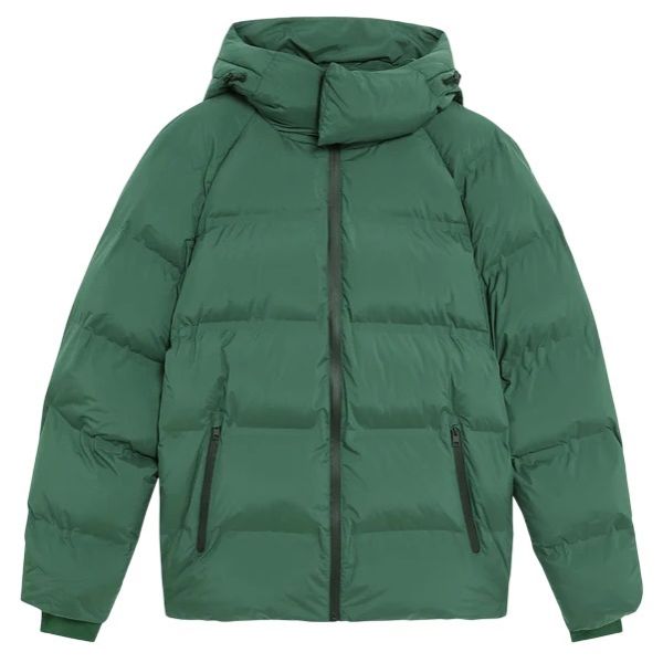 Lyle & Scott Welded Puffer Donker Groen