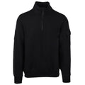 Ma.strum Quarter Zip Logo Sweater Zwart
