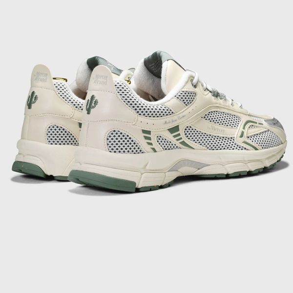 Mercer Amsterdam The Re-Run Cactus Sneaker Wit/Groen