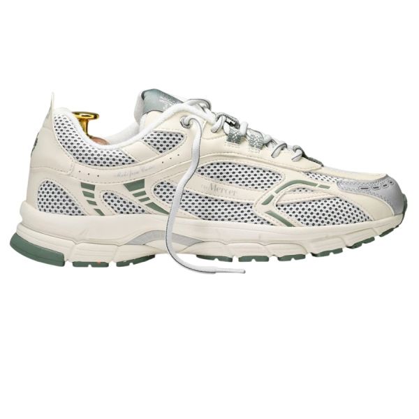 Mercer Amsterdam The Re-Run Cactus Sneaker Wit/Groen