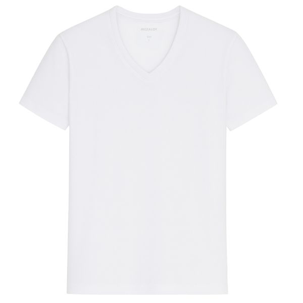 Mezaldy V-Neck T-shirt Wit