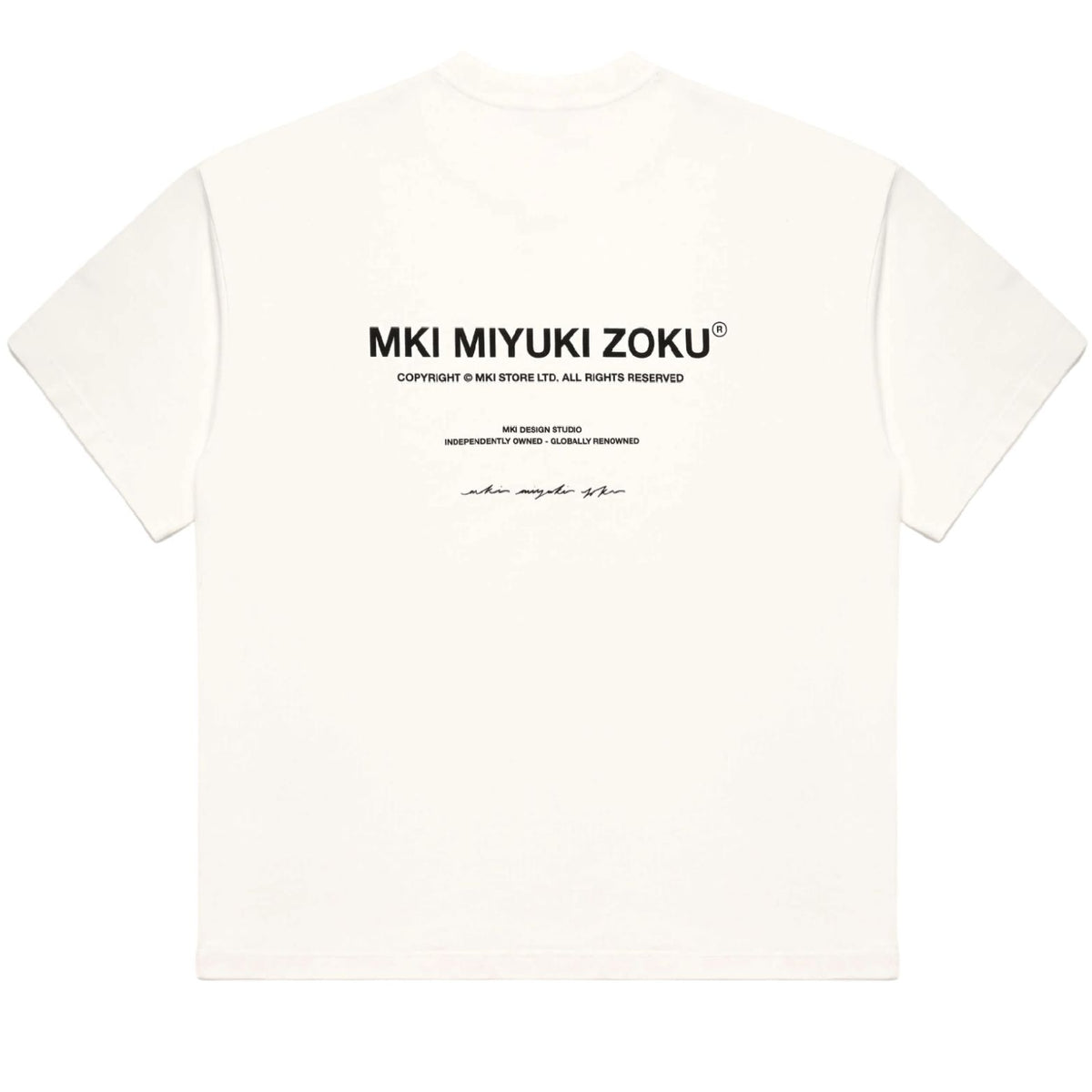 MKI Miyuki Zoku Design Studio T-shirt Wit