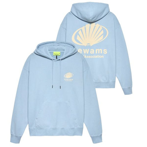 New Amsterdam Surf Association Corporate Logo Hoodie Licht Blauw