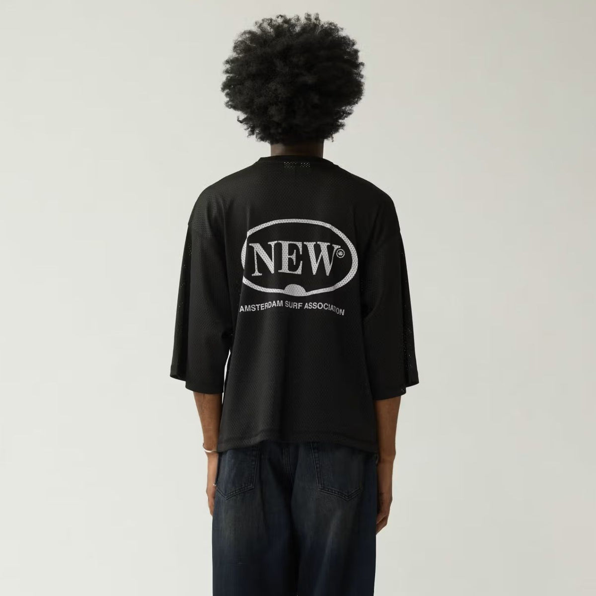 New Amsterdam Surf Association Mesh Jersey Zwart