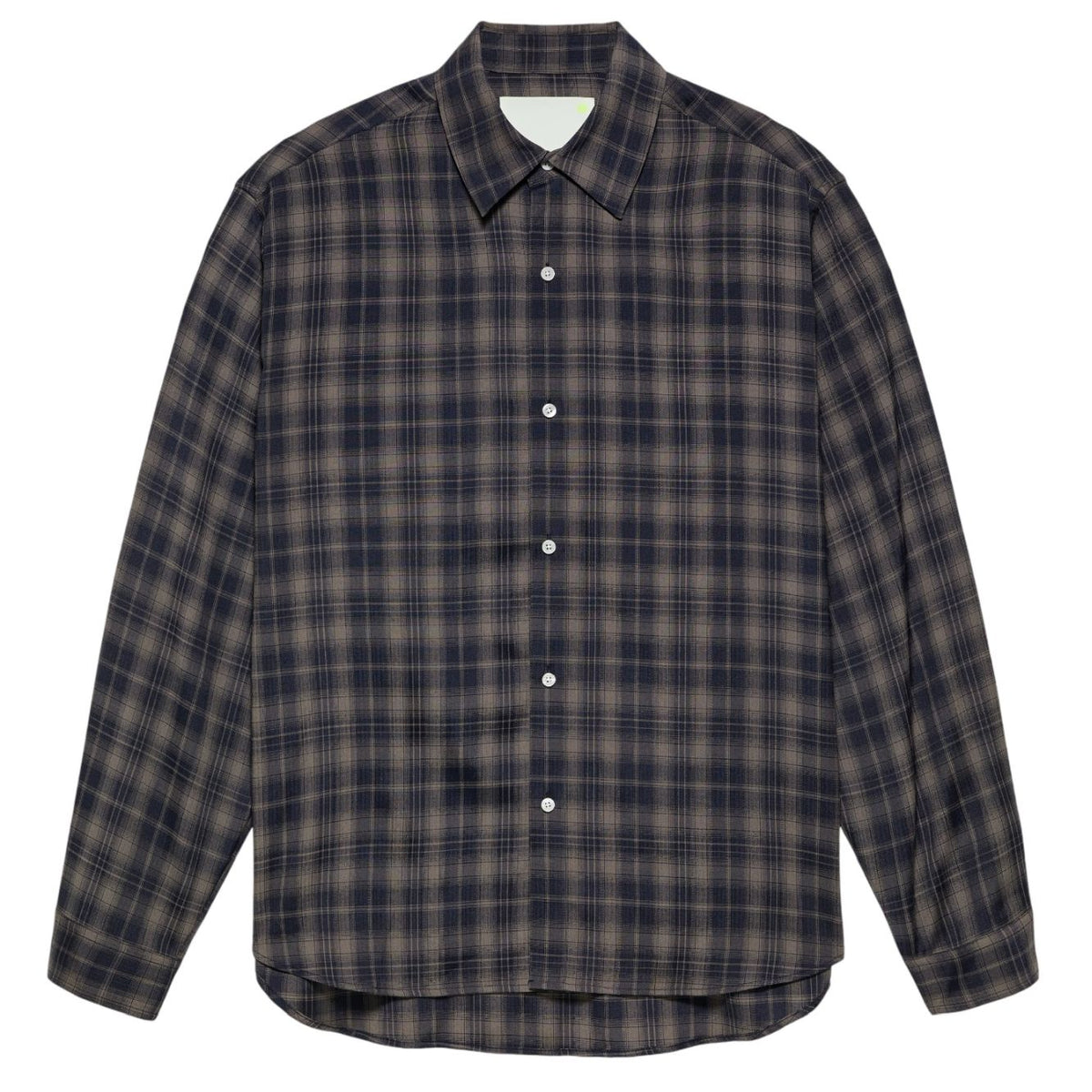 New Amsterdam Surf Association Beach Check Skjorte Navy